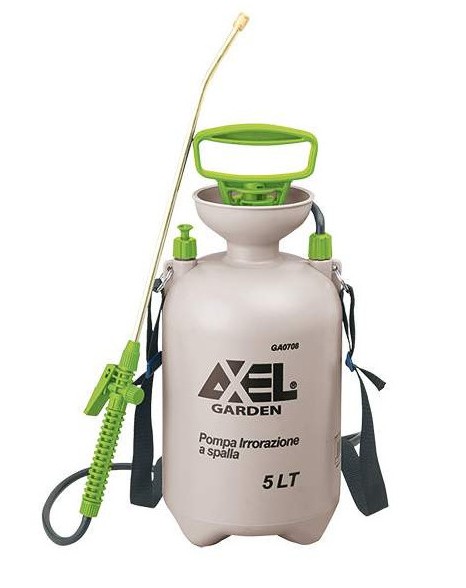 pompa irrorazione a spalla axel 5 lt arca perugia